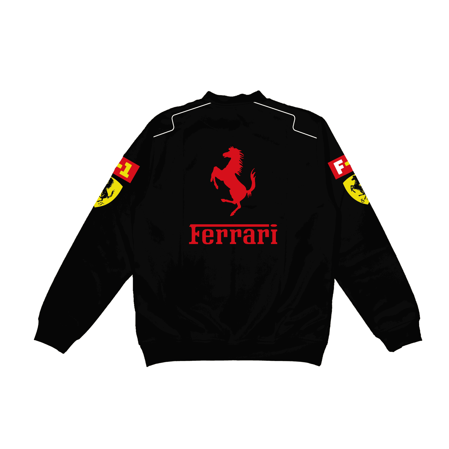Ferrari Black Bomber Jacket