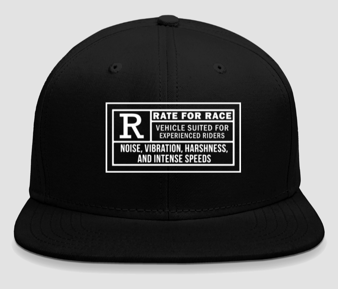 Rate For Race Snapback Cap