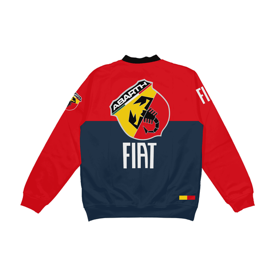 Fiat Abarth Blue Bomber Jacket