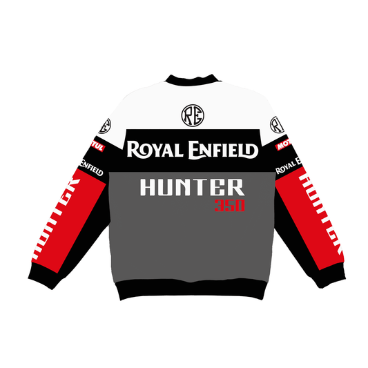 RE Hunter cross design Bomber Jacket
