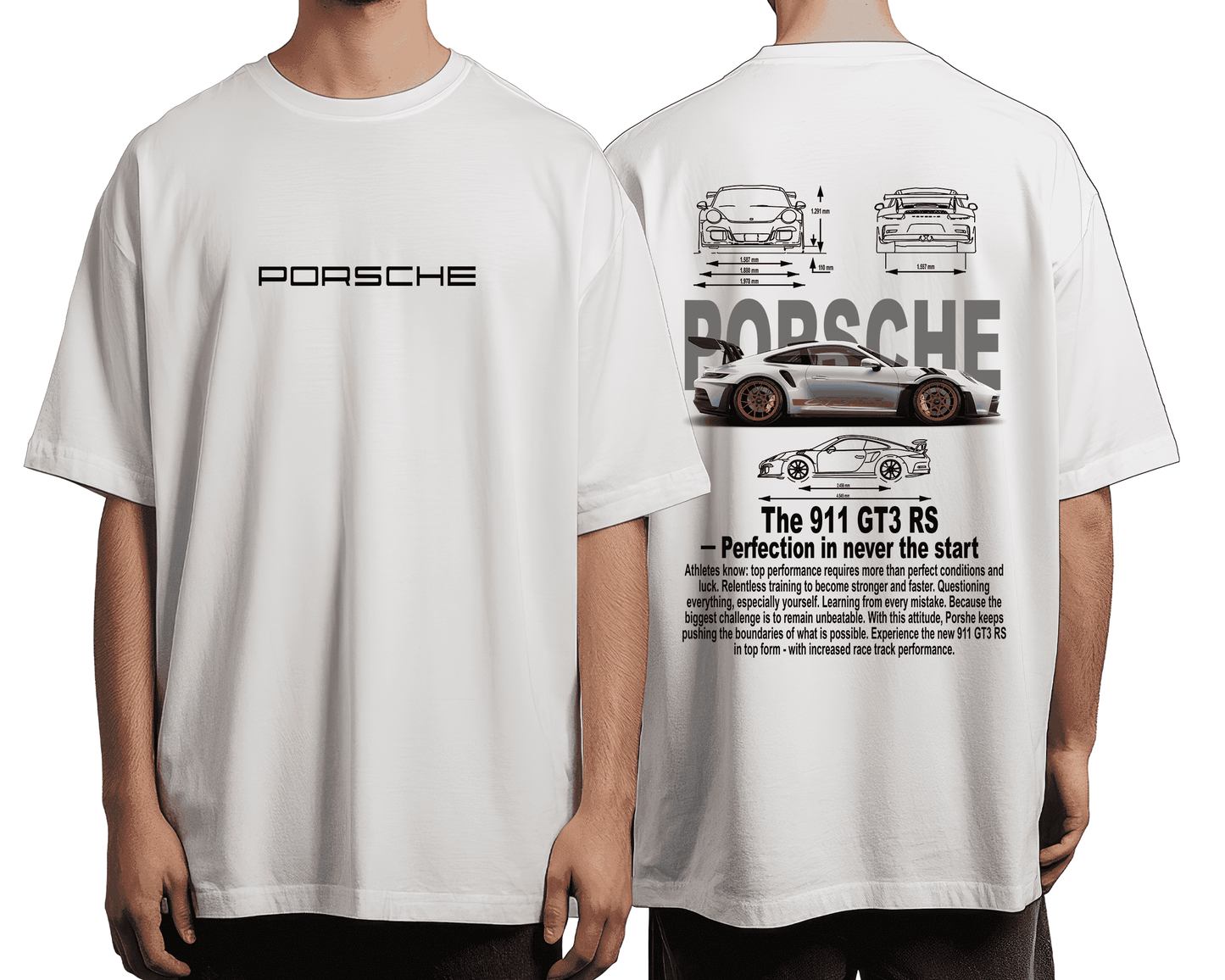 Porsche Dropshoulder T-shirt