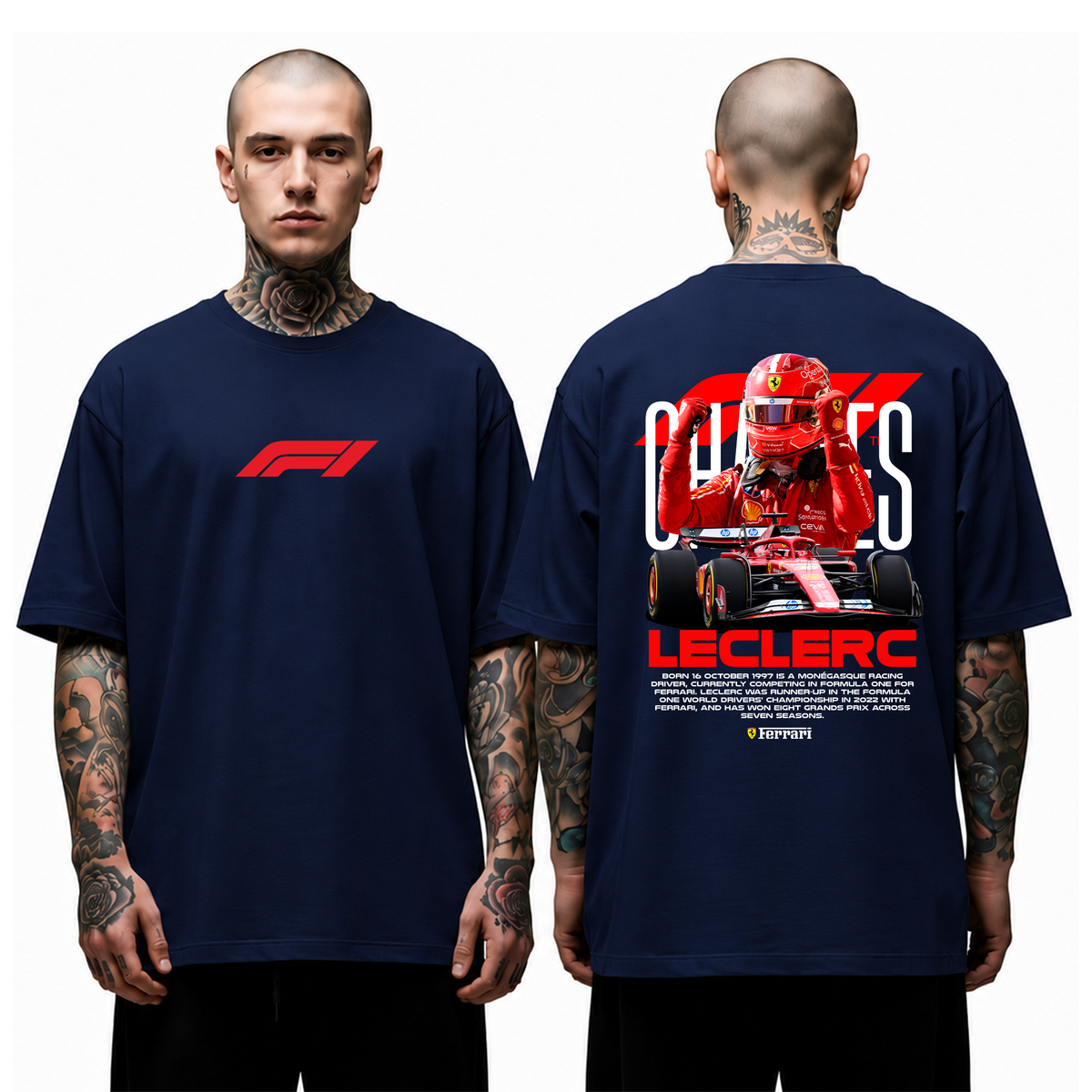 charles leclerc Dropshoulder T-shirt