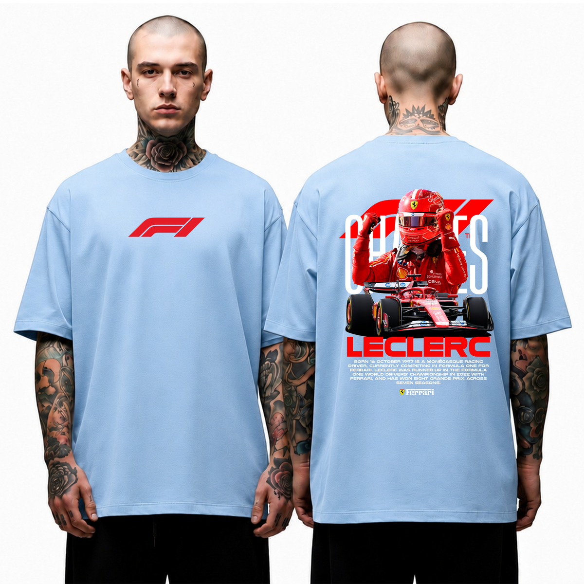 charles leclerc Dropshoulder T-shirt