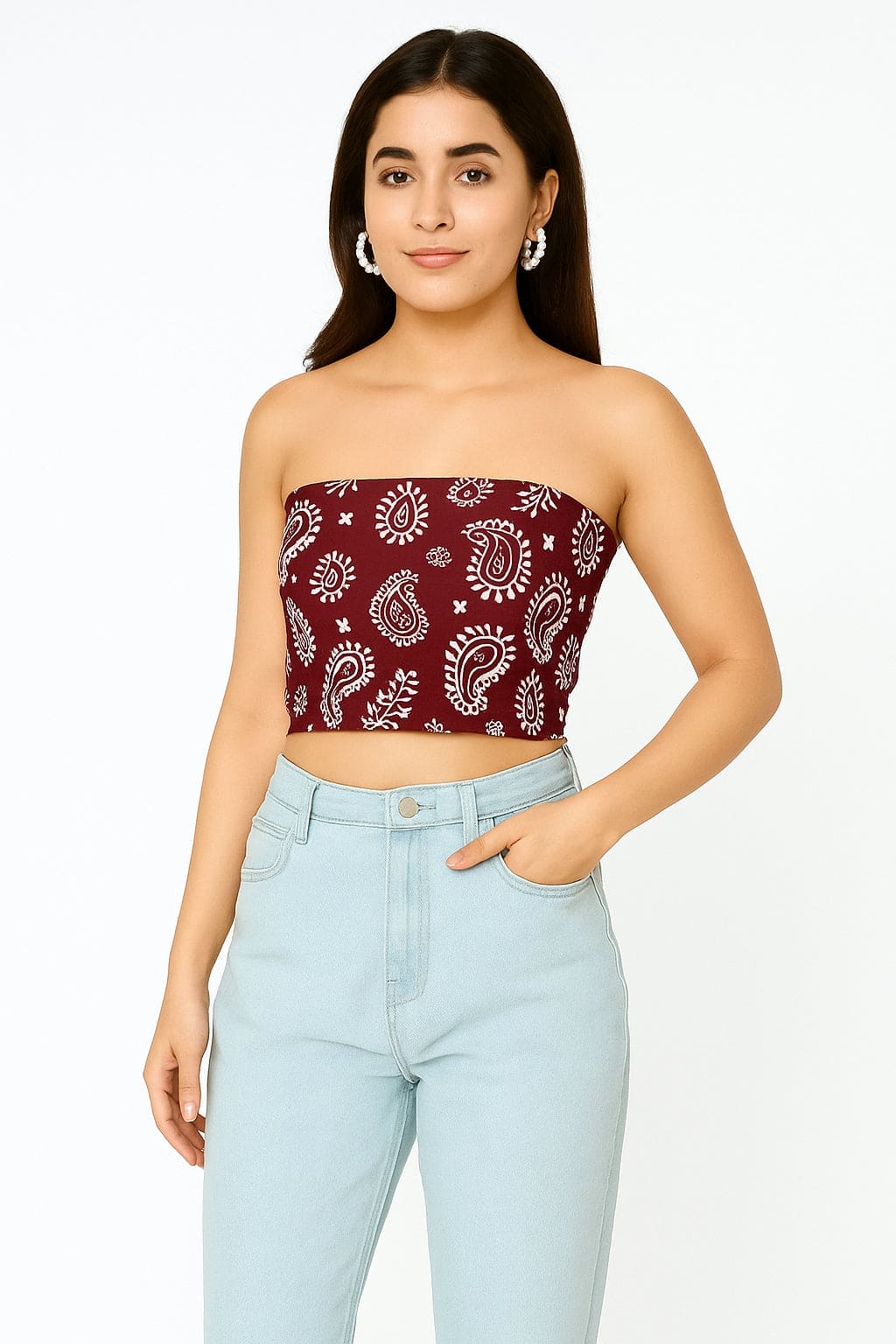 Paisley Tube-top