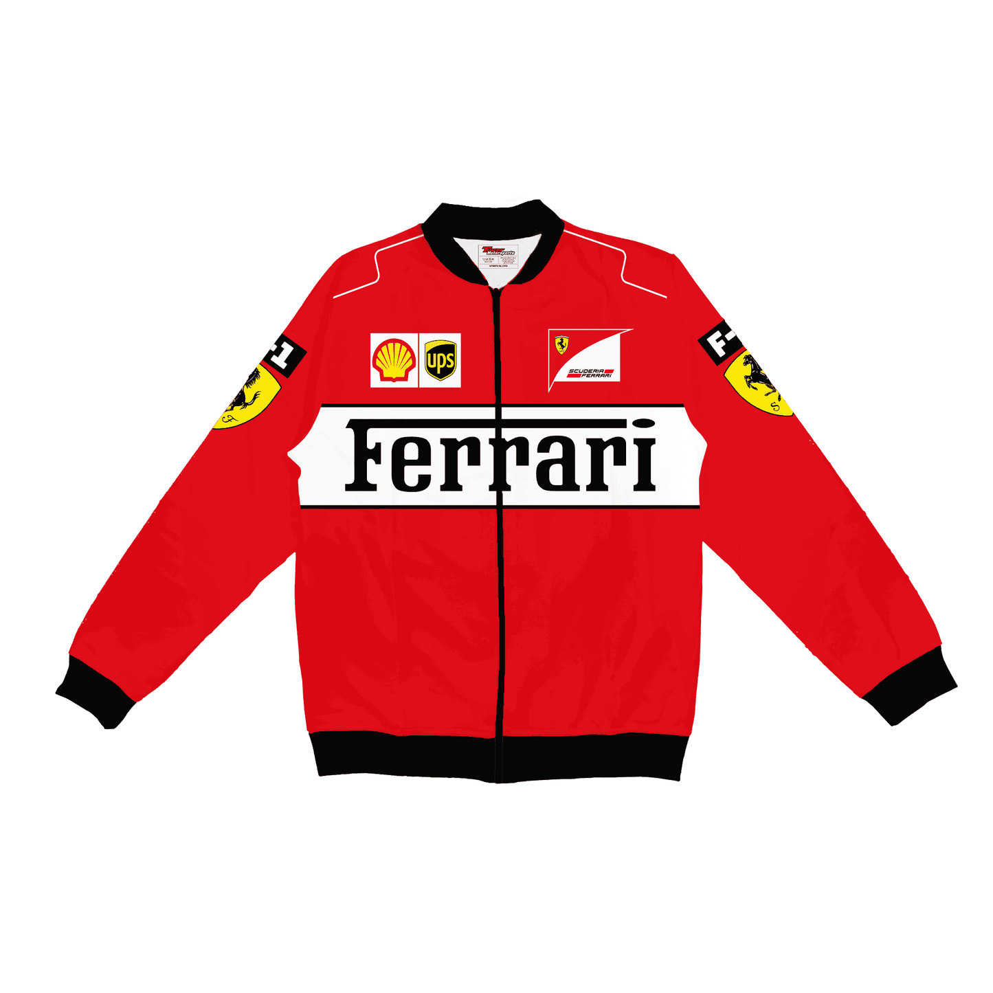 Ferrari Black Bomber Jacket