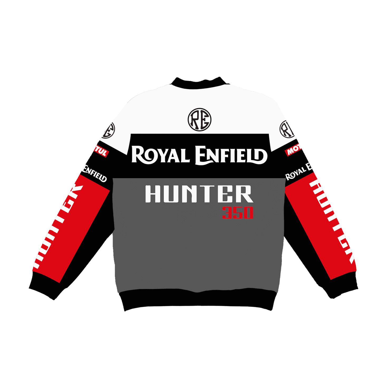 RE Hunter cross design Bomber Jacket