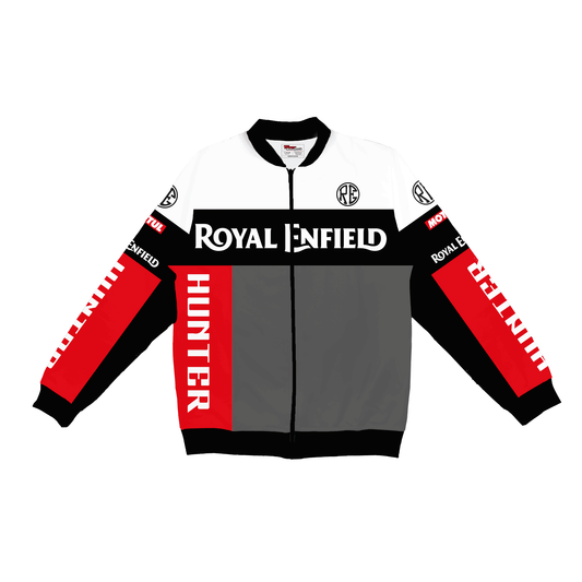 RE Hunter cross design Bomber Jacket