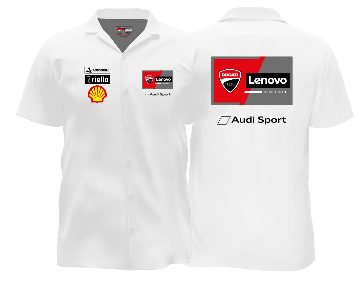 Ducati Lenovo Half sleeve Shirt