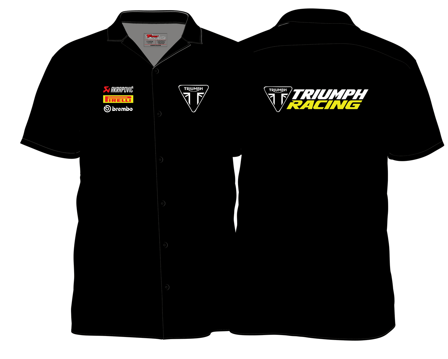 Triumph Racing Half sleeve Shirt