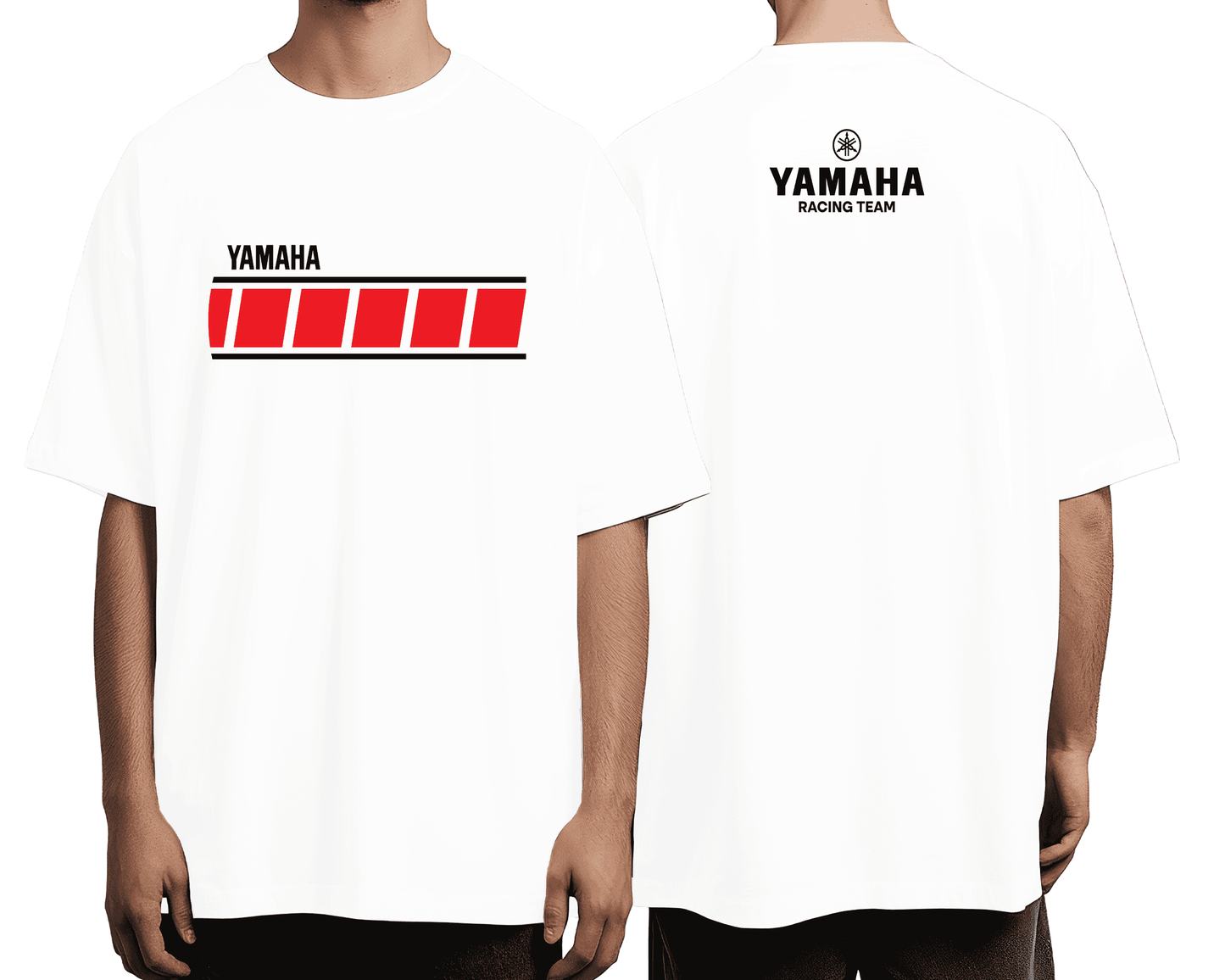 Yamaha Stripes Dropshoulder T-shirt