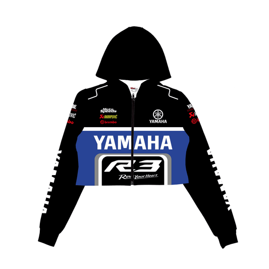 Yamaha Crop Hoodie